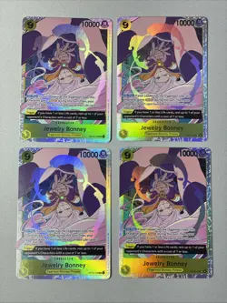 One Piece Carrying On His Will - Jewelry Bonney SR OP13-108 - (1) 4 Card Playset - Image 1