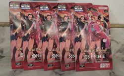 One Piece Heroines Edition EB-03 Sleeved Booster Packs. LOT OF 5! - Image 1