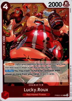 Lucky.Roux PRB02-003 Rare Premium Booster -The Best- Vol. 2 One Piece - Image 1