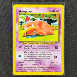 Slowpoke - 73/111 - Common - Neo Genesis -Pokemon Card - MP - Image 1