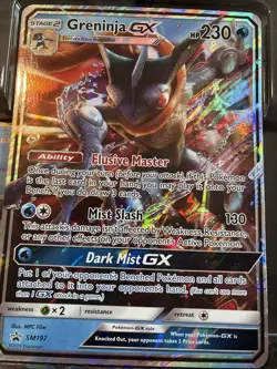 Pokemon TCG Greninja GX JUMBO Black Star Promo SM197-Great Card - Image 1