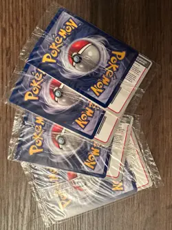 POKEMON SET OF 4 SEALED BLACK STAR PROMO WB Movie Pokemon Cards - Image 5