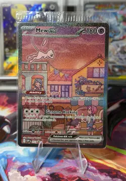 Mew ex 053 Sv: Scarlet & Violet Promo Cards Holo Sealed - Image 1