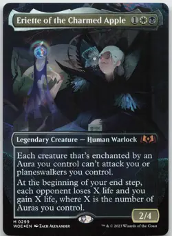 Eriette of the Charmed Apple (Borderless) (299) Wilds of Eldraine NM - MTG - Image 1
