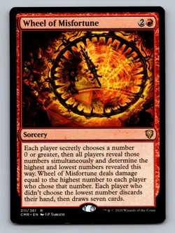 Wheel of Misfortune R Commander Legends 211 NM - Image 1