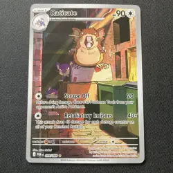 Pokemon TCG Raticate 099/088 Illustration Rare Perfect Order pack fresh 2 - Image 1