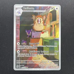 Raticate - Alt Art - 099/088 Perfect Order - Illustration Rare Pokemon TCG Card - Image 1