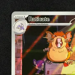 Raticate 099/088 Illustration Rare Holo Perfect Order Pokemon TCG Card - NM/M - Image 3