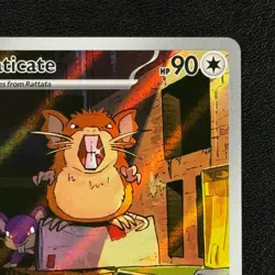 Raticate 099/088 Illustration Rare Holo Perfect Order Pokemon TCG Card - NM/M - Image 4