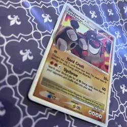 Pokemon TCG Rhyperior LV.X DP Black Star Promotional DP29 Holo Promo LP/NM - Image 2