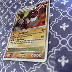 Pokemon TCG Rhyperior LV.X DP Black Star Promotional DP29 Holo Promo LP/NM - Image 3