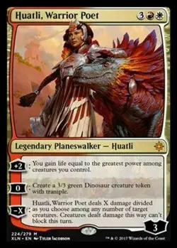Huatli, Warrior Poet ~ Ixalan [ Excellent ] [ Magic MTG ] - Image 1