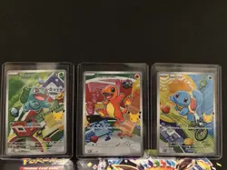 Pokemon TCG First Partner Illustration Collection Series 1 Kanto Starter Set - Image 1