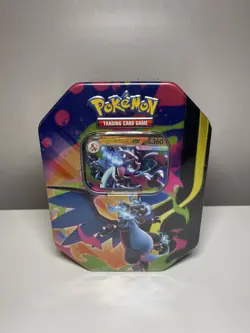 Pokemon - TCG - Mega Charizard X ex Tin *Ships ASAP 🔥* - Image 2