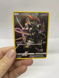 Armored Mewtwo Gold Metal love Pokemon Card-Collectible Gift Display！cc - Image 1