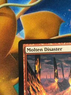 C5455 MAGIC MTG FUTURE SIGHT MOLTEN DISASTER #102 MP RARE - Image 3