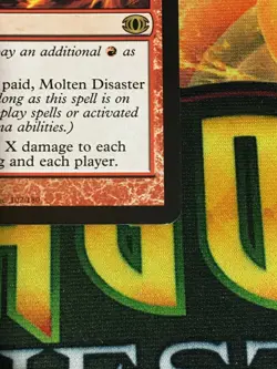 C5455 MAGIC MTG FUTURE SIGHT MOLTEN DISASTER #102 MP RARE - Image 5