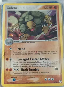 Golem Holo 6/92 Ex Mew Legend Pokemon TCG - Image 1