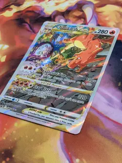Charizard Vstar SWSH262 Black Star Promo - Pokemon TCG Feat. Mewtwo - Image 2