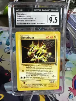 Pokemon 1999 the First Movie Black Star Promo Electabuzz - Image 1