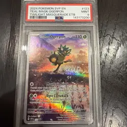 2024 Pokemon SVP EN Teal Mask Ogerpon PSA 9 - Image 1