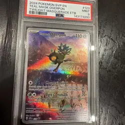 2024 Pokemon SVP EN Teal Mask Ogerpon PSA 9 - Image 2