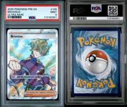 Pokemon Brassius PSA 9 Sv: Prismatic Evolutions 135/131 Ultra Rare Holo EN - Image 5