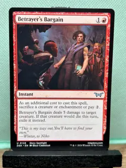MTG TCG: Betrayer's Bargain 126, Duskmourn: House of Horror - Image 1