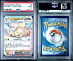 2024 POKEMON SSP EN-SURGING SPARKS #133 ALOLAN EXEGGUTOR EX PSA 9 - Image 3