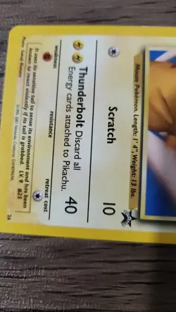 Pokemon Pikachu SNAP Promo #26 Pokemon Company - Image 3