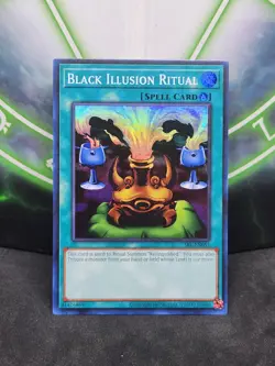 Yugioh Black Illusion Ritual SRL-EN051 Super Rare 25th Anniversary NM - Image 1