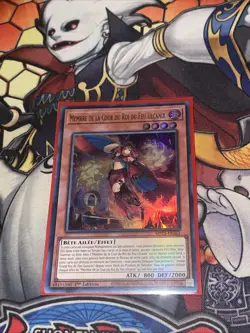Yu-Gi-Oh! Membre de la Cour du Roi du Feu Ulcanix : UR MP25-FR262 Neuf 1st - Image 1