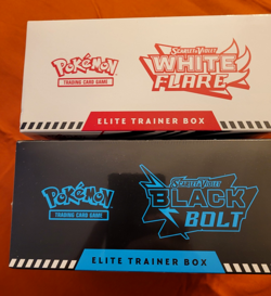 New Sealed Pokemon Black Bolt & White Flare Elite Trainer Box ETB Scarlet Violet - Image 2