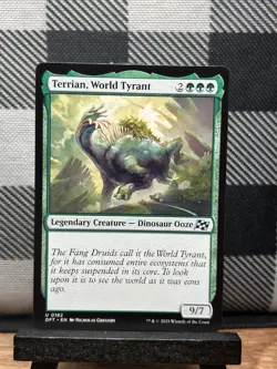 MTG TCG: Terrian, World Tyrant 182, Aetherdrift - Image 1