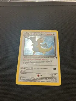 Dark Dragonite 5/82 | Team Rocket | Holo Pokemon Card MP - Image 2