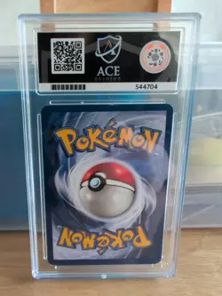 ACE 6 Dark Dragonite Team Rocket Pokemon Card 5/82 Holo Rare WOTC Vintage - Image 2