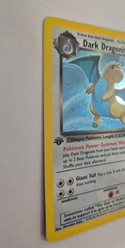 Dark Dragonite 5/82 - Holo 1st Edition - Team Rocket - Pokemon LP - NM - Image 5