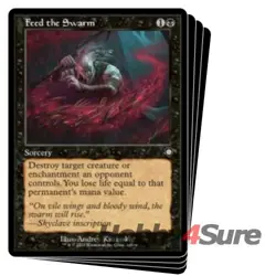 Feed The Swarm X4 M/NM Magic: The Gathering MTG The Brothers' War: Commander - Image 1
