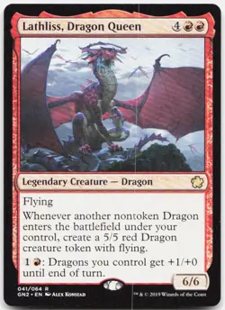 Lathliss, Dragon Queen *Regular* LIST 041/064 NM - Image 1
