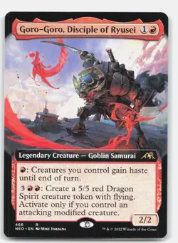 Goro-Goro, Disciple of Ryusei (Extended Art) *Regular* NEO 466 NM - Image 1