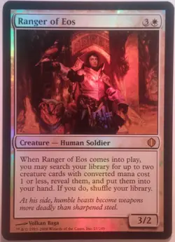 Ranger d'Eos PREMIUM / FOIL VO - English Ranger of Eos - Magic Mtg - Image 1