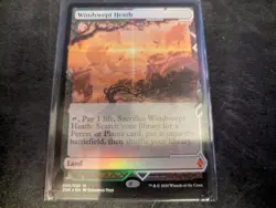 MTG Magic the Gathering FOIL Windswept Heath Expedition ZNE! - Image 1