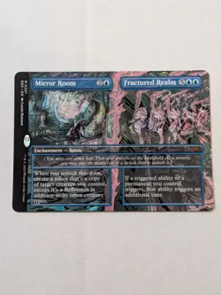 Mirror Room Fractured Realm (Borderless) Duskmourn: House of Horror Regular - Image 1