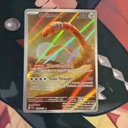 Orthworm 224/193 Pokemon SV02: Paldea Evolved Illustration Rare - Image 1