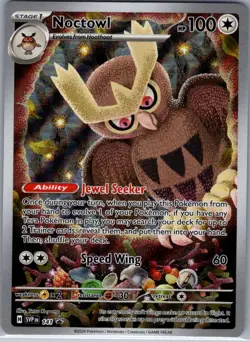 Noctowl - 141 SV: Scarlet & Violet Promo Cards - Pokemon Card - NM - Image 1