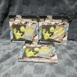 Pokemon TCG Scarlet & Violet Black Bolt Tech Sticker 3 Packs English lot of 3 - Image 1