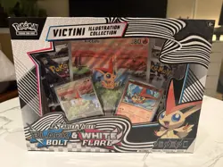 Pokemon TCG SV Black Bolt & White Flare Victini Illustration Collection - Image 1