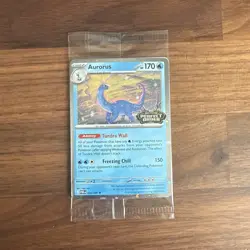 Aurorus 024/088 - Cosmo Holo - Pokemon Perfect Order Stamped Promo SEALED - Image 1