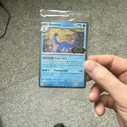 Aurorus 024/088 - Cosmo Holo - Pokemon Perfect Order Stamped Promo SEALED - Image 2