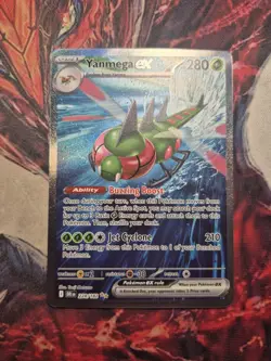Yanmega ex 228/182 SV10: Destined Rivals Special Illustration Rare Pokemon NM - Image 1